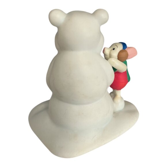 Disney Winnie the Pooh Winter Figurine Set – Piglet, Pooh, Kanga & Roo – Christm - Picture 3 of 7